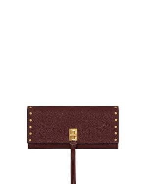 Rebecca Minkoff Darren Leather Continental Wallet - Purple