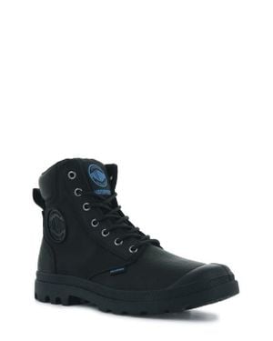 Palladium Pampa Waterproof Mixed Media Boot - Black