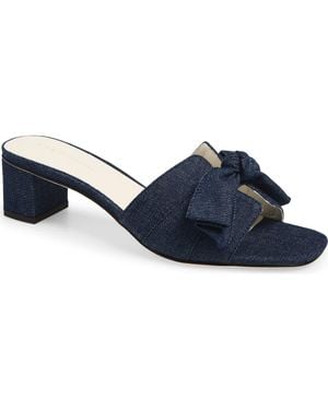 KOKO + PALENKI Sidney Slide Sandal - Blue