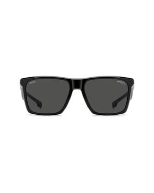 Carrera Carduc 57Mm Rectangular Sunglasses - Black