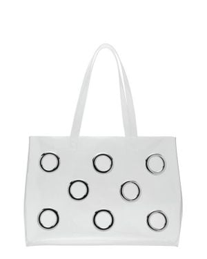 Mango Transparent Tote - White