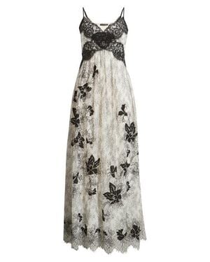 Kobi Halperin Cory Lace Sleeveless Maxi Dress - Multicolor
