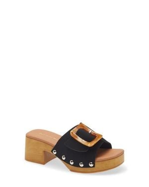 Chocolat Blu Lio Platform Slide Sandal - Multicolor