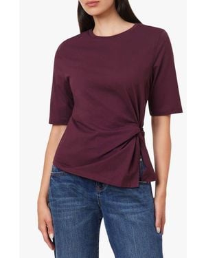 Habitual The Jaydn Side Twist Top - Purple