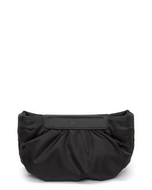 VEE COLLECTIVE Caba Cloud Recycled Polyester Clutch - Black