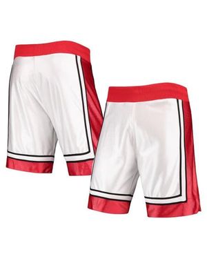 Mitchell & Ness 1989-90 Basketball Unlv Rebels Authentic Throwback College Shorts - White
