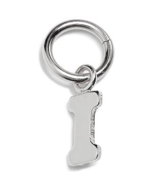 Nashelle Initial Charm - Gray