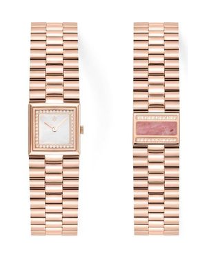 VANNA Catena Double-Gemstone Bracelet Watch - Natural