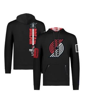 FISLL X History Collection Portland Trail Blazers Pullover Hoodie - Black