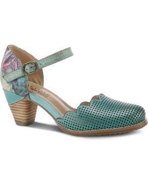 Spring Step L'Artiste Parchelle Pump - Green