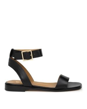 Bobbies Nalini Flat Sandals - Black
