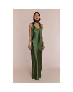 Rewritten Brooklyn Slip Dress - Green