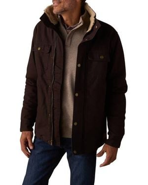 The Normal Brand Cotton Canvas Chore Coat - Black