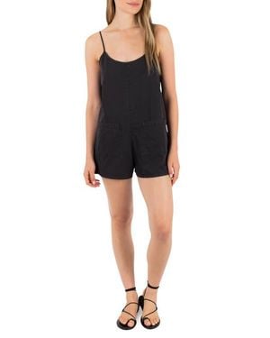 Hurley Wavy Days Romper - Black
