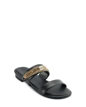 KARL LAGERFELD Canne Two Strap Sandal - Gray
