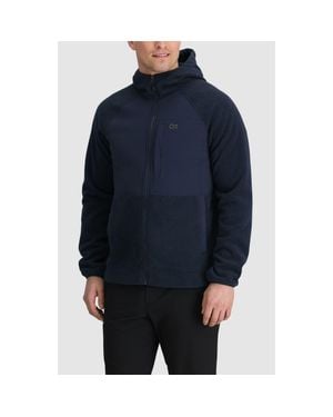 Outdoor Research Polartec 200 Hooded Jacket - Blue