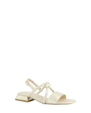 Paul Green Dream Square Toe Slingback Sandal - White