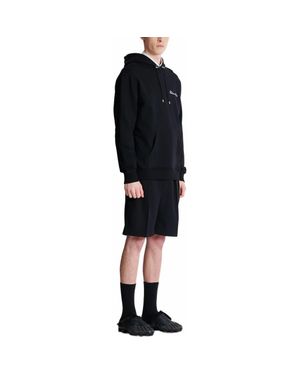 Balmain Signature Hoodie - Black