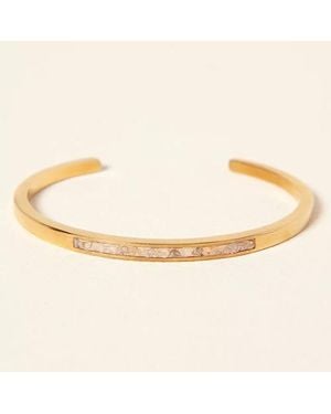 Uncommon Goods Sliced Raw Diamond Bracelet By Shana Gulati - Natural