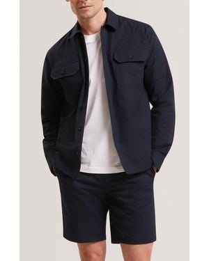 Ted Baker Levon Shirt Jacket - Blue