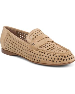 Naturalizer Bloom Perforated Penny Loafer - Natural