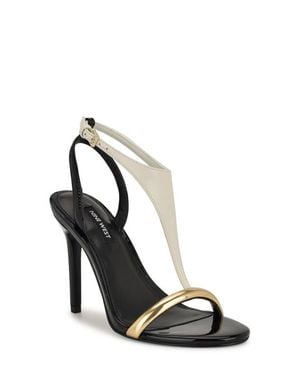 Nine West Mandey Ankle Strap Sandal - Black