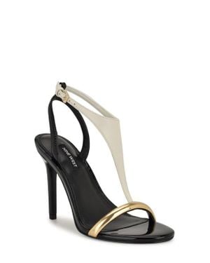 Nine West Mandey Ankle Strap Sandal - Black
