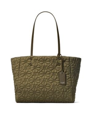 Kate Spade Medium Tilly Quilted Tote - Green
