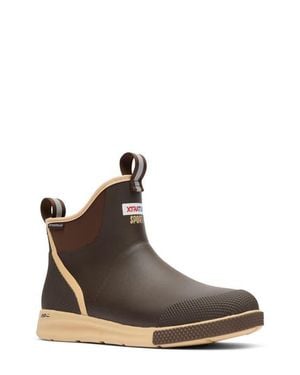 XtraTuf Waterproof Ankle Deck Sport Boot - Brown