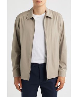 Theory Clyfford Neoteric Shirt Jacket - Natural