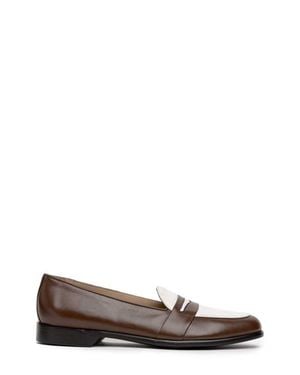 Zelli Italia Alba Penny Loafer - Brown