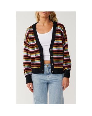 Rip Curl Surf Revival Jacquard Cardigan - Black