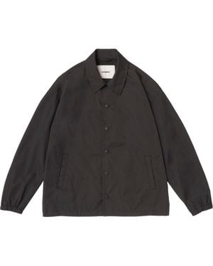 vowels Coach Jacket - Black