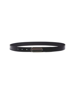 Rag & Bone Lenox Leather Belt - Black