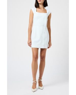 French Connection Azra Twill Minidress - White