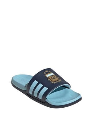 adidas Gender Inclusive Adilette Comfort 2.0 Argentina Slide Sandal - Blue