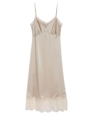 Simone Rocha Lace Trim Slipdress - Natural