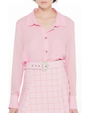 AS by DF Leo Blouse - Pink