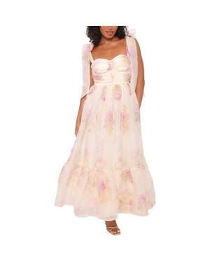 Petal & Pup Floret Sleeveless Maxi Dress - Pink