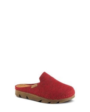 Flexus by Spring Step Cloggish Mule - Red