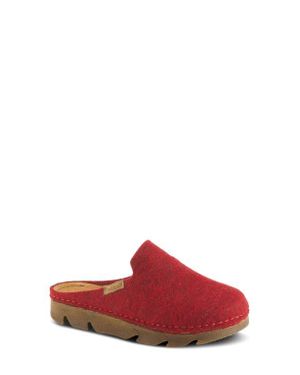 Flexus by Spring Step Cloggish Mule - Red
