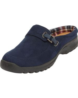 Comfortview The Joy Slip On Mule - Blue