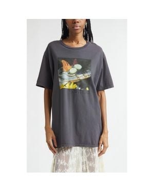 Collina Strada Organic Cotton Graphic T-Shirt - Gray
