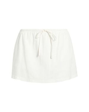 PacSun Tie Waist Miniskirt - White