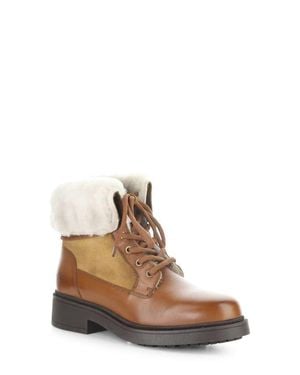 Bos. & Co. Nyssa Waterproof Genuine Shearling Boot - Brown