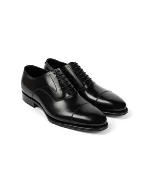 Anthony Veer Regent Cap-Toe Oxford - Black