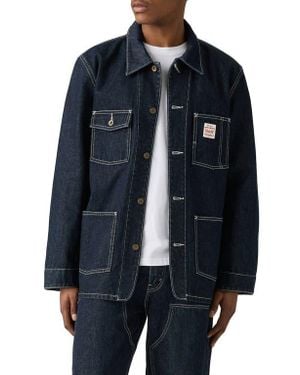 Levi's Berkley Cotton Denim Chore Coat - Blue