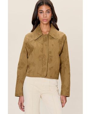 Rebecca Taylor Zuri Quilted Jacket - Natural