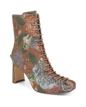 Circus by Sam Edelman Kendra Block Heel Bootie - Brown