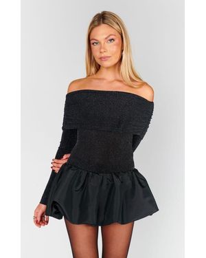 Show Me Your Mumu Charlize Mini Dress - Black